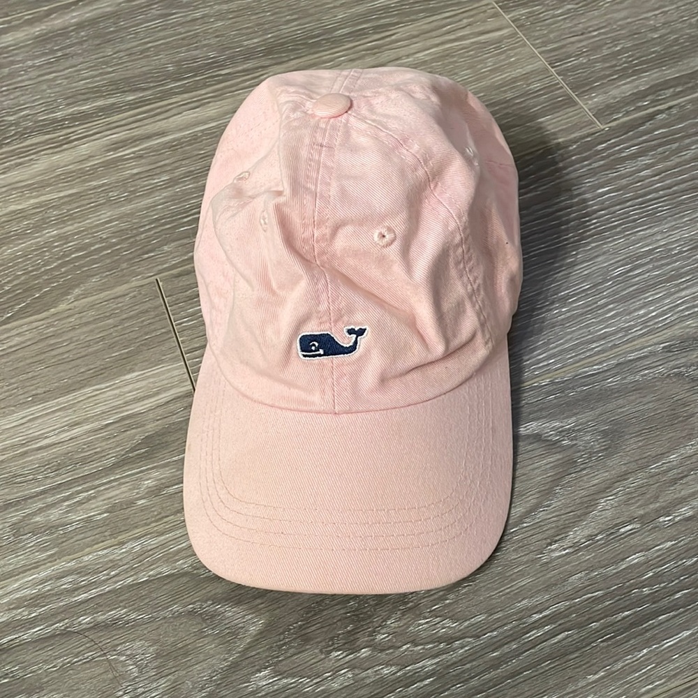 VINEYARD VINES PINK WHALE HAT BASEBALL HAT
